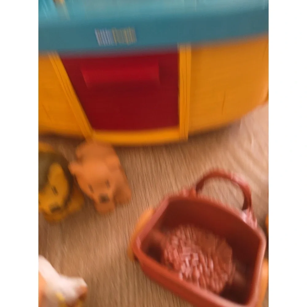 Fisher-Price Little People Noah's Ark Boat Figures Noah BMM06 Vintage Playset